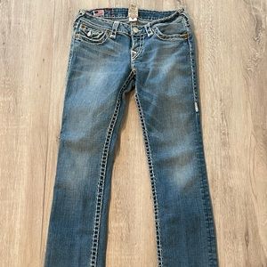 True Religion Billy Super T. Straight Leg Jeans